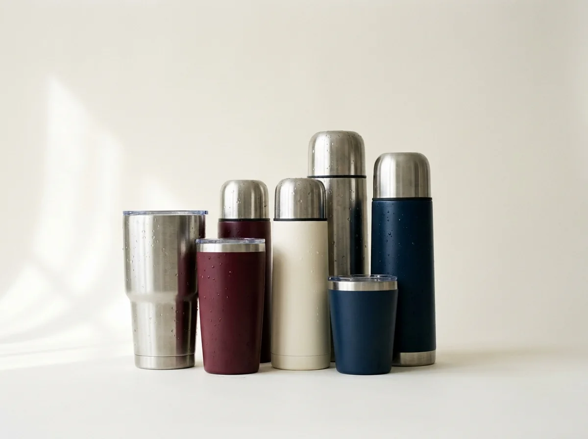 Botellas y Termos personalizados con logo — DPR merchandising corporativo