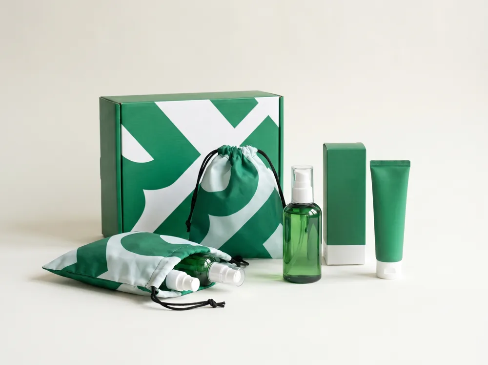 Kit corporativo eco personalizado con logo — DPR