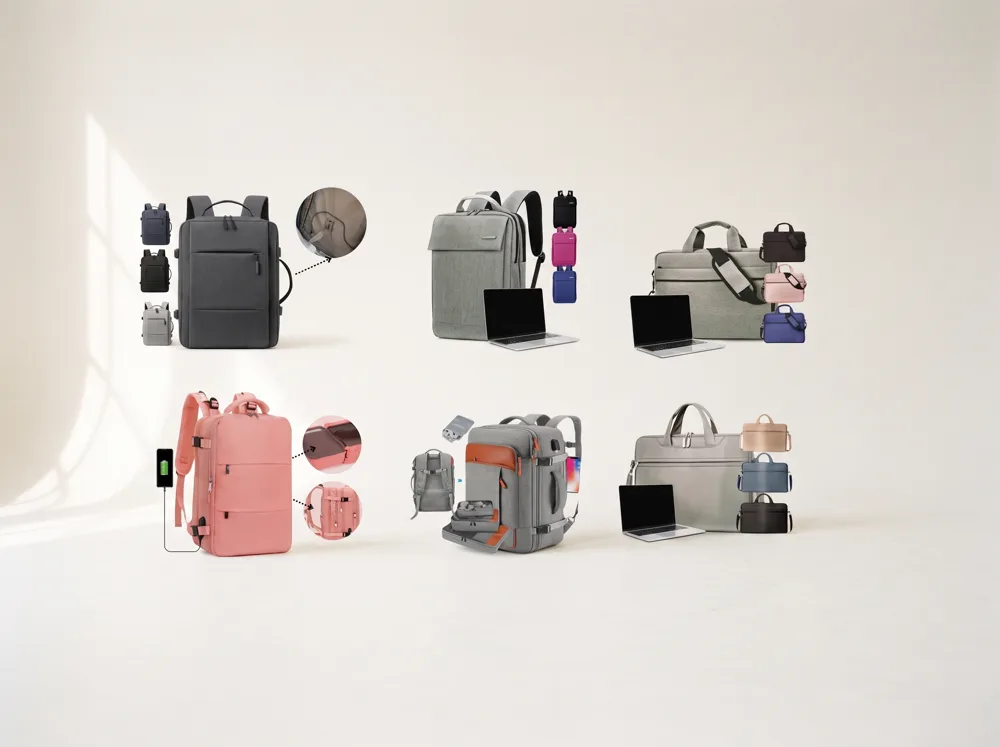 Mochilas y maletas para laptop personalizados con logo — DPR merchandising corporativo