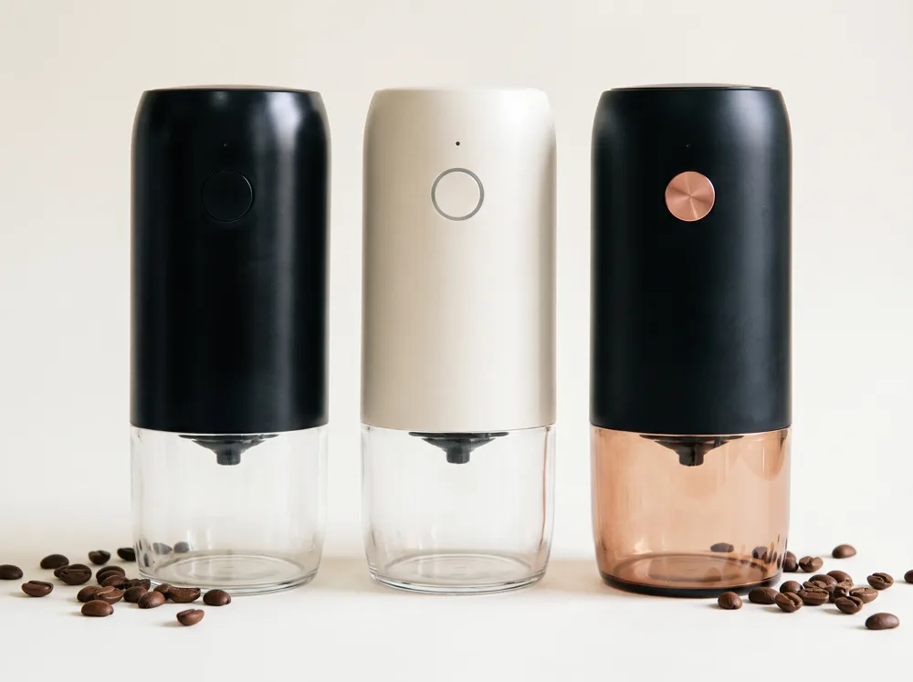 Molinillo de café eléctrico personalizados con logo — DPR merchandising corporativo