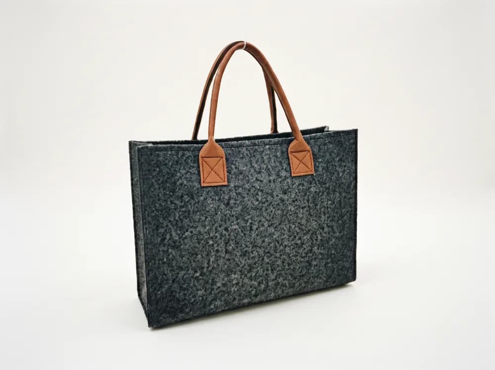 Bolso de fieltro personalizados con logo — DPR merchandising corporativo